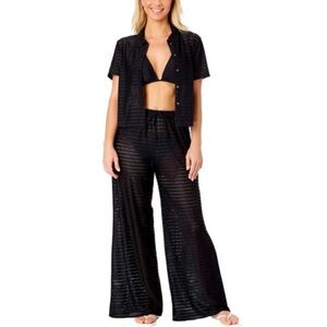 NWT Hurley Swimsuit Coverup Black Size XS